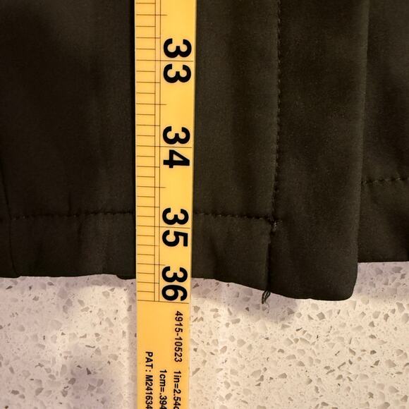 Kenneth Cole Olive Green Belted Trench Utility Coat Jacket Women XL Fall Winter - Picture 10 of 10